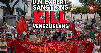 UN Expert Details Crushing Human Toll of US Sanctions on Venezuela