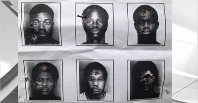 Family Outraged After Police Use Criminal Photos as Targets