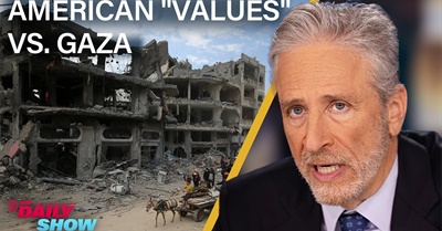 Jon Stewart Interrogates America's Support of Israel & 2024 Solar Eclipse Mania | The Daily Show