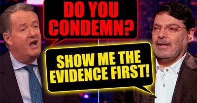 Iranian Prof. Ends Piers Morgan's Career: Heated Israel-Palestine Debate