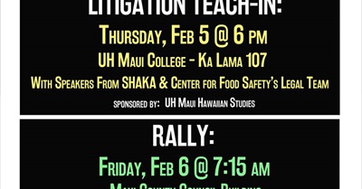 DEFEND THE MAUI GMO MORATORIUM | Facebook