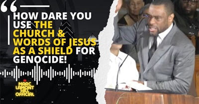 Marc Lamont Hill SLAMS Black Preachers for Letting 'Genocide Joe' Exploit The Church