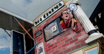 Sol Cinema- World's Smallest Solar Powered Movie Theatre