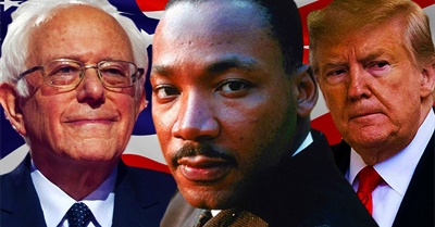 MLK & Bernie Sanders vs Donald Trump | “Revolution of Values”