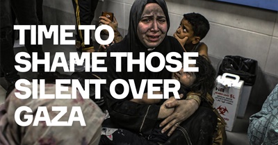 SHAME Those Silent Over Gaza. No More Excuses.