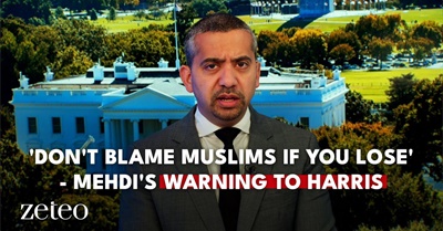 If Trump Wins, "You Can Blame Yourself" — Mehdi Warns Kamala Harris