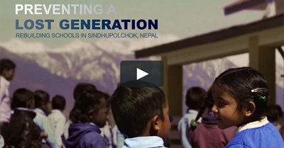 Preventing a Lost Generation: Rebuilding Schools in Sindhupolchok, Nepal