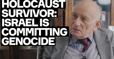 Holocaust Survivor Tells Me: Israel Is Committing Genocide - w. Stephen Kapos