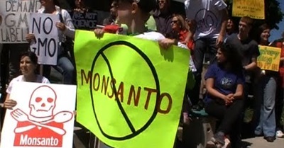 Our March Against Monsanto - By Gonzo Journalist Skull Babylon. London, Ontario, Canada.