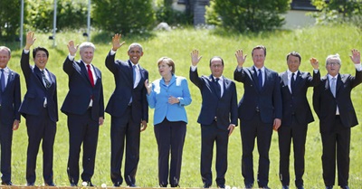 Protesters Press Secluded G7 Leaders on Harmful Policies, from Crippling Austerity to Dirty Coal