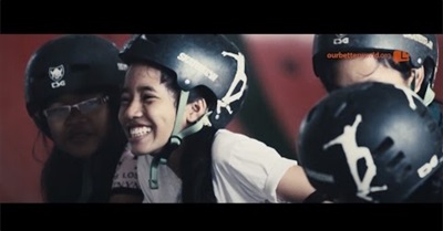 Skateboarding Like a Girl