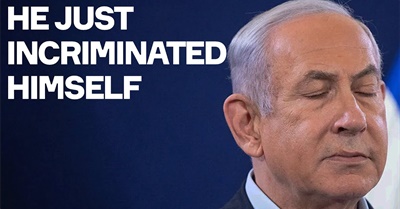 Netanyahu Admits To Genocide (Accidentally)