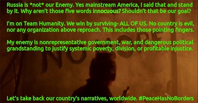 "Rationality Is a Russian Shill"