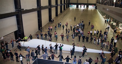 The Gift - How to Smuggle a 55ft 1.5 Tonne Wind Turbine Blade into An Art Gallery