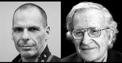 YANIS VAROUFAKIS | NOAM CHOMSKY, NYPL, 26 April