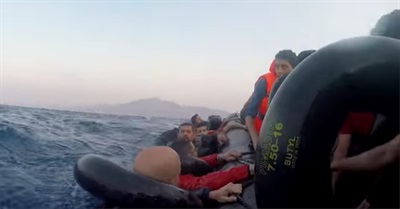 Exodus: The Moment My Dinghy Sank in the Med