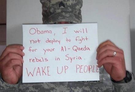 What Happened to the "Global War on Terrorism"? The U.S. is "Fighting for Al Qaeda" in Syria.