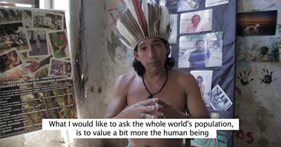 Aldeia Maracana~: Indigenous Village in Rio de Janeiro city (Feb 2013)