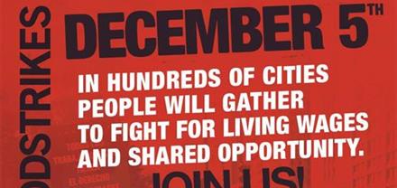 Workers Demand Livable Wage in Hundred-City Strike