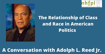 Adolph L. Reed Jr. Discusses Race and Class in American Politics     |      Books Sandwiched In