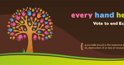 Pledge to tweet a VIP about publicly supporting End Ecocide in Europe