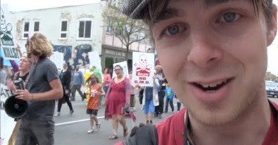 "Be the Change" - March Against Monsanto (Gonzo Journalism Mini Documentary)