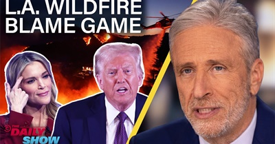 Jon Stewart Calls Out GOP Hypocrisy with L.A. Wildfire Disaster Relief | The Daily Show