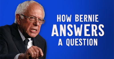 How Bernie Sanders Answers A Question
