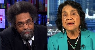 Cornel West, Dolores Huerta, And Melina Abdullah From BLM Debate After Sanders' Upset Win in Michigan