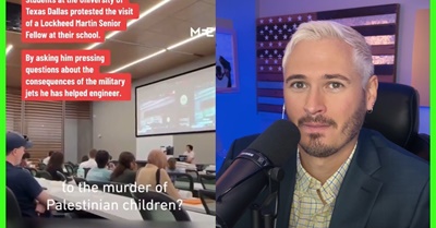 'How Many Kids Did You Kill?': Students HUMILIATE Lockheed War Profiteer To His Face