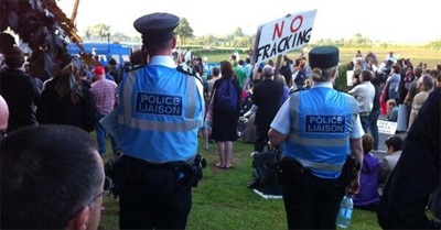 Police Chiefs Issue Guide to Policing Anti-fracking Protests