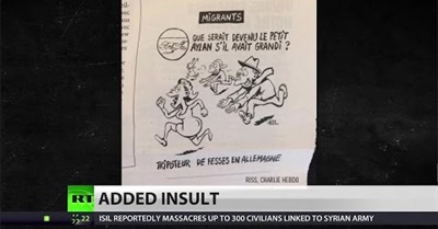 Charlie Hebdo Sparks Outrage Over New Comic With Drowned Refugee Child