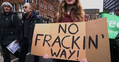 UK's Largest Anti-Fracking Gathering Held in Manchester