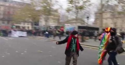 Paris République Protests Cop21
