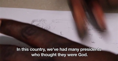 Thembo Kash: Cartooning for Justice DRC/Congo