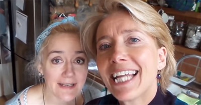 Emma and Sophie Thompson Cook Up a Plan to Stop Fracking