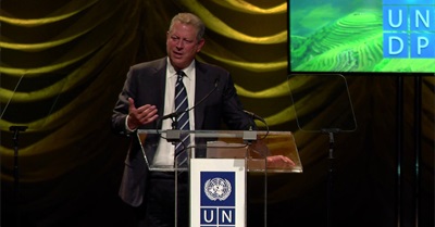 Al Gore Finds Hope in Local Climate Action - Keynote Speech at UNDP Equator Prize 2014