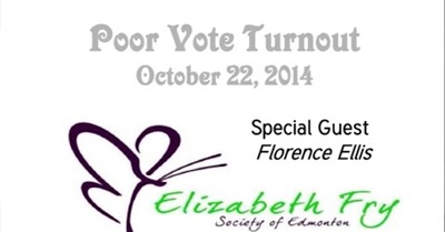 Poor Vote Turnout with Florence Ellis of Elizabeth Fry Society of Edmonton (Oct 23/14)