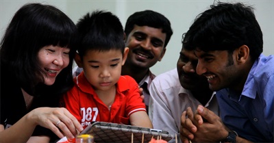 Senthil and Sok Hwee, an Uncommon friendship