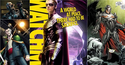 Comic Book Antagonists: Super-Villains or Super-Visionaries?