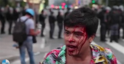 Violent protests in Sao Paolo