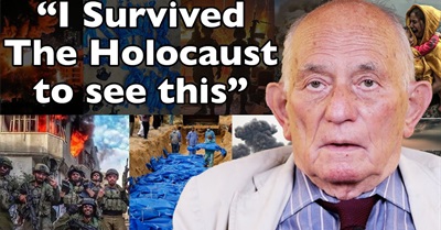 Holocaust Survivor CONDEMNS Israel's Gaza Holocaust