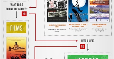 Documentary Film Flowchart: Choose a Great Film Based on Your Mood