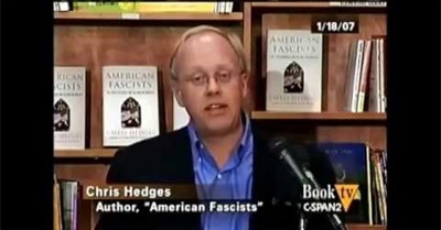 Chris Hedges religious fascists