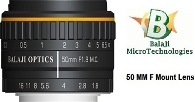 35 MM & 50 MM LARGE FORMAT MACHINE VISION LENS - “BALAJI OPTICS”