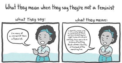 What They Really Mean When They Say They're Not a Feminist