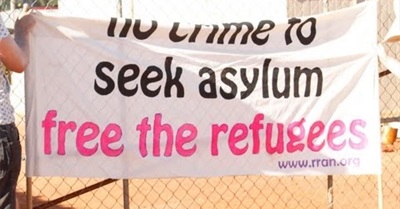 Compassion Caravan to leonora detention centre