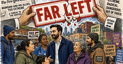 The Liberal Media Establishment Uses "Far Left" Against Progressives to Protect the Status Quo