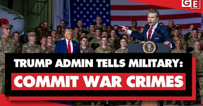 US War Secretary Encourages Military to Commit War Crimes, as Trump Threatens 'Enemy Within' USA