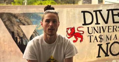 Fossil Free UTAS Student Occupation